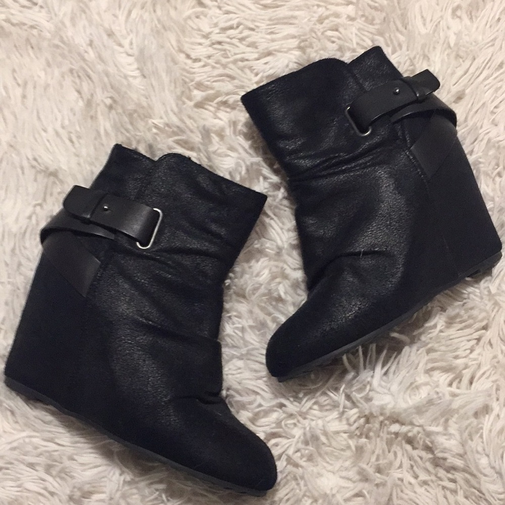 Aldo Wedge Booties 7